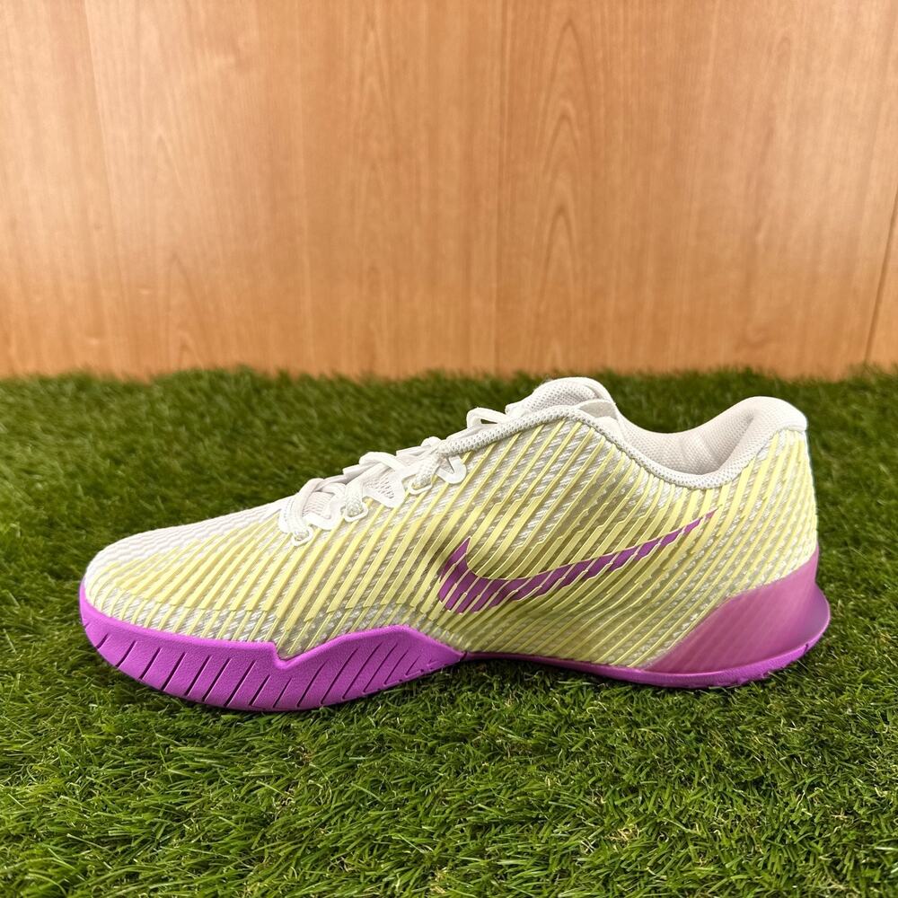 NikeCourt Air Zoom Vapor 11 HC White Fuchsia Dream DR6965-101 Women's Size 9 - Picture 3 of 7